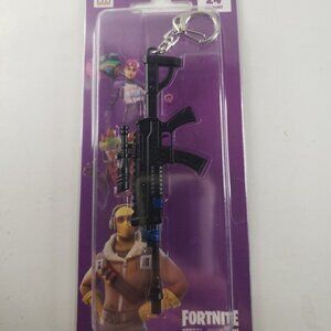 FORTNITE AR Assault Rifle METAL  KEYCHAIN  Epic Games